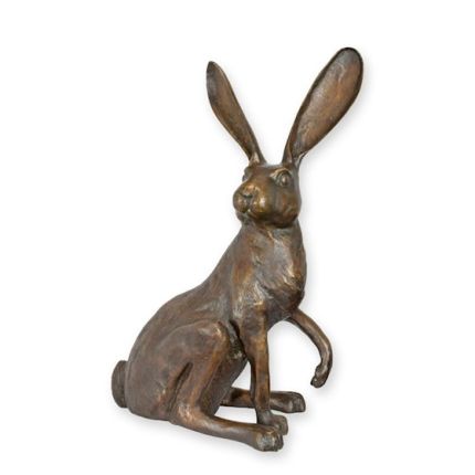 Bronzefigur Hase