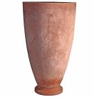 Impruneta Terracotta, Calice, hoher Pflanztopf, Blumentopf, Vase, Bodenvase