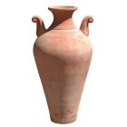 Impruneta Terracotta, Anfora con Anse a Ricciolo, Amphore mit Lockengriffen, Vase, alto, liscio