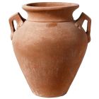 Impruneta Terracotta, Orcio Etrusco con Manici, Etruskischer Krug mit Henkeln