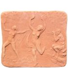 Impruneta Terracotta, Panello "La Danza", Wandbild "Tanzen", Paneel, Dekoration