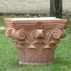 Impruneta Terracotta, Capitello Corinzio, korinthisches Kapitell, oberer Abschluss einer Säule