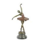 Bronzefigur Ballerina, A BRONZE SCULPTURE OF A BALLERINA