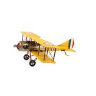 Blechmodell Miniatur-Flugzeug, Doppeldecker, A TIN MODEL OF A BIPLANE