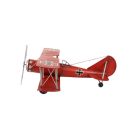 Blechmodel Miniatur-Flugzeug, Doppeldecker, A TIN MODEL OF THE RED BARON BIPLANE