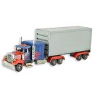 Miniatur-Container-Lkw aus Zinnblech, A TIN MODEL OF A CONTAINER TRUCK