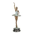 Bronzefigur Ballerina, A BRONZE SCULPTURE OF A BALLERINA