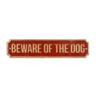 Gusseisenschild, A CAST IRON "BEWARE OF THE DOG" PLAQUE