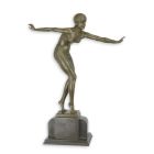 Bronzefigur phönizische Tänzerin, A BRONZE SCULPTURE OF THE PHOENICIAN DANCER