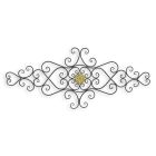 Wanddekoration Ornament aus Eisen, AN IRON ORNAMENTAL WALL DECOR