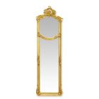 Trumeau-Spiegel, Hochformat, Wandspiegel, goldfarben, Barockspiegel, Salonspiegel, Pfeilerspiegel, A GOLD TRUMEAU MIRROR