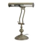 Bankerlampe mit Messing, braun, A BRASS BANKER'S LAMP - BROWN FINISH