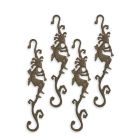 4er-Set Wandhaken aus Gusseisen, A CAST IRON WALL HOOK SET/4