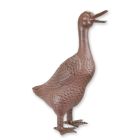 Gusseisenfigur Ente, A CAST IRON FIGURINE OF A DUCK