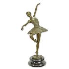 Bronzefigur Ballerina, A BRONZE SCULPTURE OF A BALLERINA