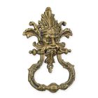 Gusseisen-Türklopfer bronzefarben, A CAST IRON DOOR KNOCKER - BRONZE COLOUR