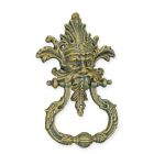 Türklopfer aus Gusseisen, grünfarben, A CAST IRON DOOR KNOCKER - GREEN