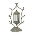 Standlaterne, Zinnblech, Windlicht, A TIN HANGING LANTERN ON STAND