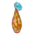 Glasvase im Murano-Stil, A MURANO STYLE GLASS VASE