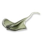 Glasfigur Teufelsrochen im Murano-Stil, MURANO STYLE GLASS MANTA RAY DOUBLE CANDY SERVER