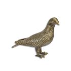 Gusseisentierfigur Taube, A CAST IRON FIGURINE OF A PIGEON