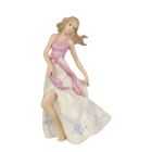 Porzellanfigur Tänzerin, A PORCELAIN FIGURINE OF A DANCER