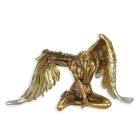 Steampunk Engelfigur, Polyresin, A RESIN STEAMPUNK FIGURINE OF AN ANGEL