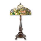 Tiffany-Tischlampe, A TIFFANY STYLE TABLE LAMP