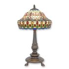 Tiffany-Tischlampe, A TIFFANY STYLE TABLE LAMP