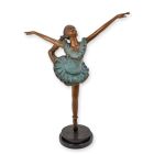 Bronzefigur Ballerina, A BRONZE SCULPTURE OF A BALLERINA