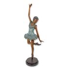 Bronzefigur Ballerina, A BRONZE SCULPTURE OF A BALLERINA