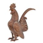 Bronzefigur Hahn, A BRONZE SCULPTURE OF A ROOSTER