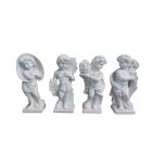 4er-Set Marmorfiguren Vierjahreszeiten, A MARBLE SET OF THE 4 SEASONS