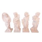 4er-Set Marmorfiguren Vierjahreszeiten, A MARBLE SET OF THE 4 SEASONS