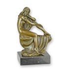 Bronzefigur weiblicher Akt, Nacktfigur, A BRONZE SCULPTURE OF A FEMALE NUDE