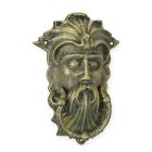 Gusseisen-Türklopfer mit Wikingergesicht,  CAST IRON VIKING FACE DOOR KNOCKER