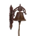 2er-Set Gusseisen-Wandglocken, A PAIR OF CAST IRON ORNAMENTAL BELLS