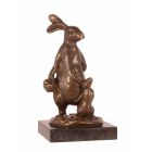 Bronzefigur Osterhasen