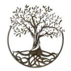 Wanddekoration Lebensbaum aus Eisen, AN IRON TREE OF LIFE WALL DECOR