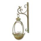 Eisen-Vogelfutterhaus, Wandmontage, A WALL MOUNT IRON BIRD FEEDER