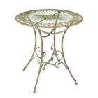 Gartentisch, Eisentisch, rund, A ROUND IRON GARDEN TABLE