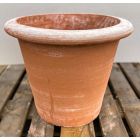 Galestro Terracotta, Cono Liscio, Blumentopf, rund, schlicht, konisch, Rosentopf