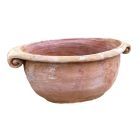 Galestro Terracotta, Ovale con Manici, Blumentopf, Wanne, oval, schlicht, Griffe