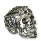 Steampunk-Schädel, Höhe 19,2 cm, Polyresin, A RESIN STEAMPUNK SKULL