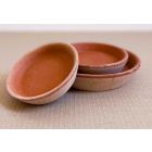 Galestro Terracotta, Sottovaso Olivia, Unterteller, rund, Rundteller, Topfuntersetzer