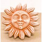 Galestro Terracotta, Sole, Sonne, Wandbild, Relief, Terracottasonne, Wandsonne, Dekosonne