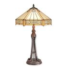 Tiffanylampe, Tischleuchte, Standleuchte, Tischlampe, Höhe 67 cm, A TIFFANY STYLE TABLE LAMP