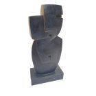 Abstrakte Bronzefigur, AN ABSTRACT BRONZE SCULPTURE