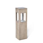 Gartenlampe - H. 80/110 cm - EasyLite - Farbe Natur - Fiberglas - 2 Größen