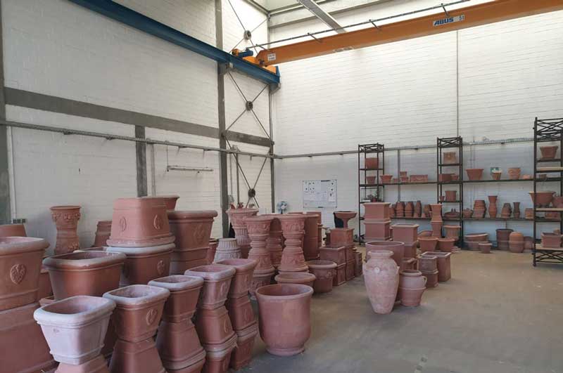Frostfeste Terracotta Italien, Florentino Der Terracotta